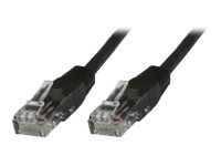 MicroConnect nätverkskabel - 30 cm - svart UTP6003S