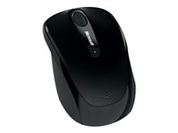 Microsoft Wireless Mobile Mouse 3500 - mus - 2.4 GHz - svart GMF-00042