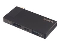 LINDY - dockningsstation - USB-C 3.2 Gen 1 / Thunderbolt 3 - HDMI 43336