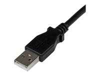 StarTech.com 2m USB 2.0 A to Right Angle B Cable Cord - 2 m USB Printer Cable - Right Angle USB B Cable - 1x USB A (M), 1x USB B (M) (USBAB2MR) - USB-kabel - USB typ B till USB - 2 m USBAB2MR