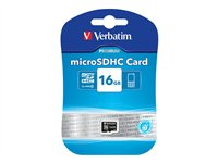 Verbatim - flash-minneskort - 16 GB - microSDHC 44010