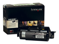 Lexmark - Lång livslängd - svart - original - tonerkassett LRP - för Lexmark T640, T642, T644 0064016HE
