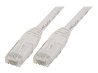Deltaco patch-kabel - 2 m - vit V2-TP