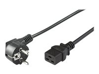 MicroConnect - strömkabel - power CEE 7/7 till IEC 60320 C19 - 5 m PE0771905