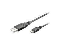 MicroConnect - USB-kabel - USB till mikro-USB typ B - 1 m USBABMICRO1