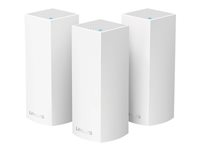 Linksys VELOP Whole Home Mesh Wi-Fi System WHW0303 - Wifi-system - Bluetooth, Wi-Fi 5 - skrivbordsmodell WHW0303-EU