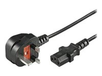 MicroConnect - strömkabel - Typ G till IEC 60320 C13 - 50 cm PE090405