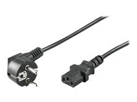 MicroConnect - strömkabel - CEE 7/7 till IEC 60320 C13 - 1 m PE010410
