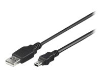 MicroConnect USB-kabel - 1 m USBAMB51