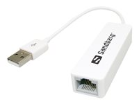 Sandberg USB to Network Converter - nätverksadapter - USB 2.0 - 10/100 Ethernet 133-78