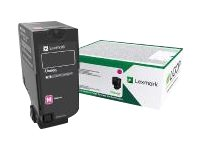 Lexmark - Magenta - original - tonerkassett LRP - för Lexmark CS727de, CS728de, CX727de 75B20M0