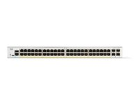 Cisco Catalyst 1300-48FP-4G - switch - 48 portar - Administrerad - rackmonterbar C1300-48FP-4G