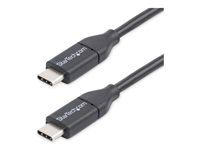 StarTech.com 0.5m USB C Cable - USB 2.0 - M/M - USB-C Charger Cable - USB 2.0 Type C Cable - Short USB C Cable (USB2CC50CM) - USB typ C-kabel - 24 pin USB-C till 24 pin USB-C - 50 cm USB2CC50CM