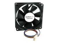 StarTech.com 80x25mm Computer Case Fan with PWM - Pulse Width Modulation Connector - computer cooling Fan - 80mm Fan - pwm Fan (FAN8025PWM) - lådfläkt FAN8025PWM
