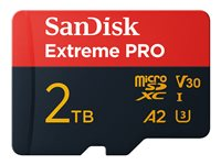 SanDisk Extreme Pro - flash-minneskort - 2 TB - mikroSDXC UHS-I SDSQXCD-2T00-GN6MA