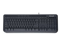 Microsoft Wired Desktop 600 for Business - sats med tangentbord och mus - nordisk - svart 3J2-00011