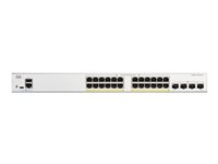 Cisco Catalyst 1300-24P-4G - switch - 24 portar - Administrerad - rackmonterbar C1300-24P-4G