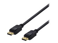 DELTACO DP-1030D - DisplayPort-kabel - DisplayPort till DisplayPort - 3 m DP-1030D