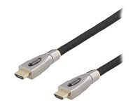 DELTACO Prime HDMI-4050 - HDMI-kabel med Ethernet - 5 m HDMI-4050