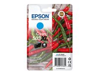 Epson 503XL - cyan - original - bläckpatron C13T09R24010