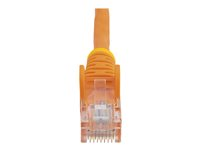 StarTech.com Cat5e patchkabel med hakfria RJ45-kontakter – 3 m, orange - patch-kabel - 3 m - orange 45PAT3MOR