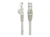 StarTech.com 2m LSZH CAT6 Ethernet Cable, 10 Gigabit Snagless RJ45 100W PoE Network Patch Cord with Strain Relief, CAT 6 10GbE UTP, Grey, Individually Tested/ETL, Low Smoke Zero Halogen - Category 6 - 24AWG (N6LPATCH2MGR) - patch-kabel - 2 m - grå N6LPATCH2MGR