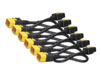 Schneider Electric Color Coded Locking Power Cords - strömkabel - IEC 60320 C20 till IEC 60320 C19 - 61 cm AP8712SX590