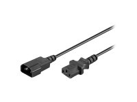 MicroConnect PowerCord - förlängningskabel för ström - IEC 60320 C14 till IEC 60320 C13 - 7 m PE040670