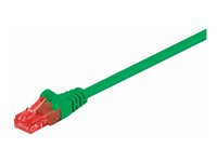 MicroConnect nätverkskabel - 25 cm - grön B-UTP60025G