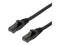 DELTACO patch-kabel - 1 m - svart UUTP-1501