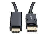 MicroConnect adapterkabel - DisplayPort / HDMI - 5 m MC-DP-HDMI-500