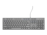 Dell KB216 - tangentbord - QWERTY - USA, internationellt - grå Inmatningsenhet PMTV1