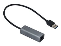 i-Tec USB 3.0 Metal Gigabit Ethernet Adapter - nätverksadapter - USB 3.0 - Gigabit Ethernet x 1 U3METALGLAN