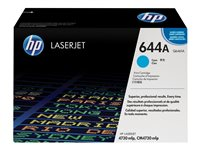 HP 644A - Cyan - original - LaserJet - tonerkassett (Q6461A) - för Color LaserJet 4730mfp, 4730x, 4730xm, 4730xs, CM4730, CM4730f, CM4730fm, CM4730fsk Q6461A