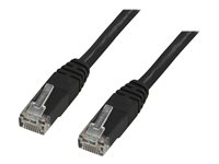 Deltaco patch-kabel - 5 m - svart S5-TP