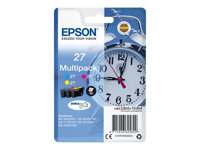 Epson 27 Multi-Pack - 3-pack - gul, cyan, magenta - original - bläckpatron C13T27054012