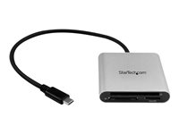 StarTech.com USB 3.0 multi-flashminneskortläsare/skrivare med USB-C - SD, microSD, CompactFlash - kortläsare - USB 3.0 FCREADU3C