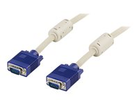 Deltaco VGA-kabel - 15 m RGB-2D