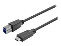 VivoLink - USB typ C-kabel - 24 pin USB-C till USB Type B - 20 m PROUSBCBMM20