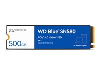 WD Blue SN580 - SSD - 500 GB - PCIe 4.0 x4 (NVMe) WDS500G3B0E