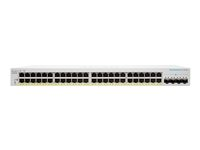 Cisco Business 220 Series CBS220-48P-4X - switch - 48 portar - smart - rackmonterbar CBS220-48P-4X-EU