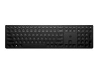 HP 450 - tangentbord - programmerbar - 100% full size - QWERTY - italiensk - svart Inmatningsenhet 4R184AA#ABZ