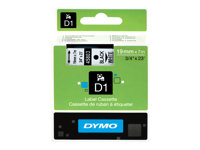 DYMO D1 - tejp - blank - 1 kassett(er) - Rulle (1,9 cm x 7 m) S0720830