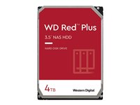 WD Red Plus WD40EFZX - hårddisk - 4 TB - SATA 6Gb/s WD40EFZX