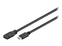 MicroConnect - USB typ C-förlängningskabel - USB-C till USB-C - 1.5 m USB3.1CC1.5EX