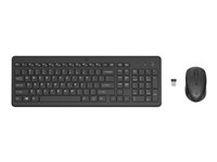 HP 330 - sats med tangentbord och mus - hela norden - svart Inmatningsenhet 2V9E6AA#UUW