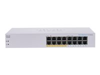 Cisco Business 110 Series 110-16PP - switch - 16 portar - ohanterad - rackmonterbar CBS110-16PP-EU