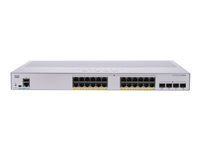 Cisco Business 350 Series 350-24P-4X - switch - 24 portar - Administrerad - rackmonterbar CBS350-24P-4X-EU