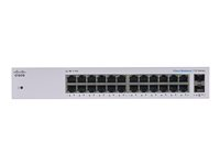 Cisco Business 110 Series 110-24T - switch - 24 portar - ohanterad - rackmonterbar CBS110-24T-EU