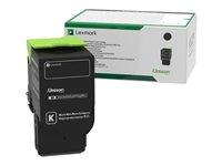 Lexmark - Hög kapacitet - svart - original - tonerkassett LCCP, LRP - för Lexmark C2325dw, C2425dw, C2535dw, MC2325adw, MC2425adw, MC2535adwe, MC2640adwe C232HK0